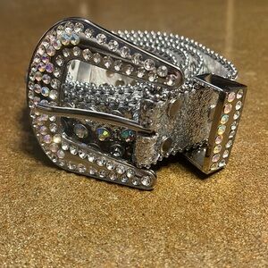 Rhinestone fashion belt